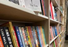 Books in a row