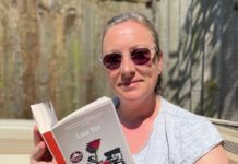 reading in the garden