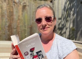 reading in the garden